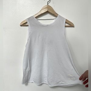 Pure Barre x Beyond Yoga white tank top